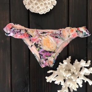 Floral Fairy Wall Bikini Bottom